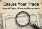 import export license documents required