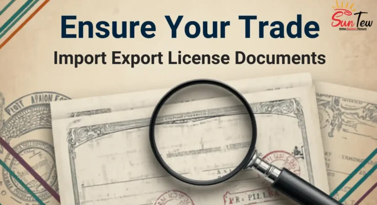 import export license documents required