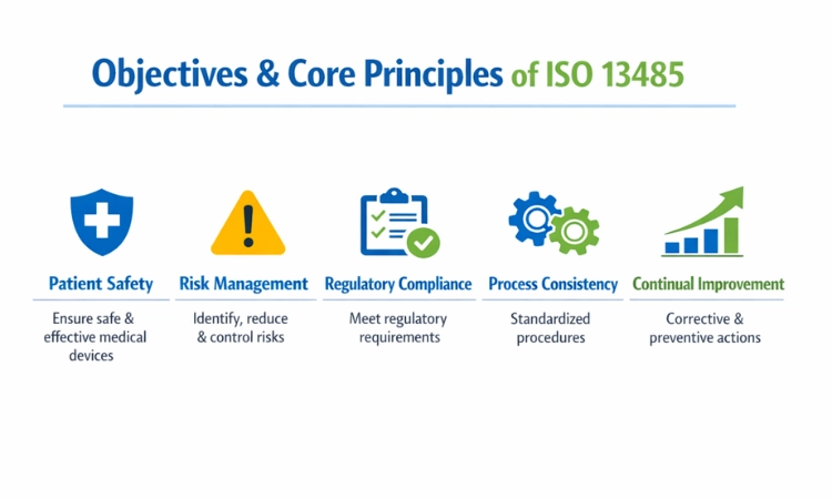 Principles of ISO 13485