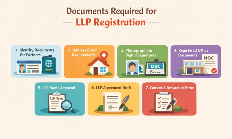 Documents Required for LLP Registration