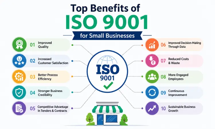 Top Benefits of ISO 9001 for Small Businesses